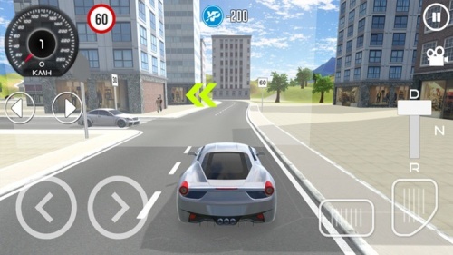 真实城市汽车模拟_真实模拟城市驾驶汽车游戏_真实城市赛车模拟器 运行截图2