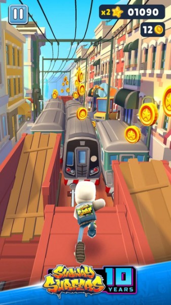 地铁跑酷国际服内置菜单下载2023-地铁跑酷(SubwaySurfers)国际服破解版下载v3.7.0安卓版 运行截图3