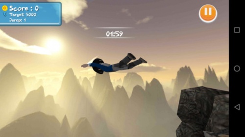 模拟跳伞3D游戏最新版下载_模拟跳伞3D免广告版下载v2 安卓版 运行截图2