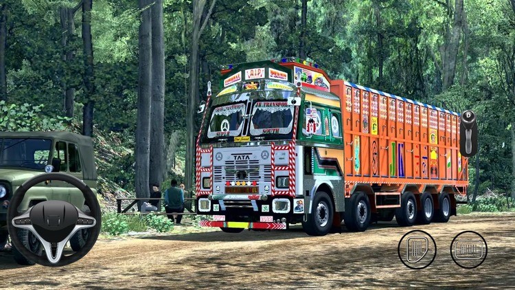 印度货车模拟器中文_印度汽车模拟器_印度模拟驾驶大巴车手机版 运行截图3