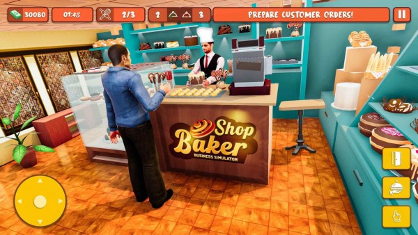 面包店商业模拟器免费内购版下载_面包店商业模拟器完整版下载v1.2 安卓版 运行截图2