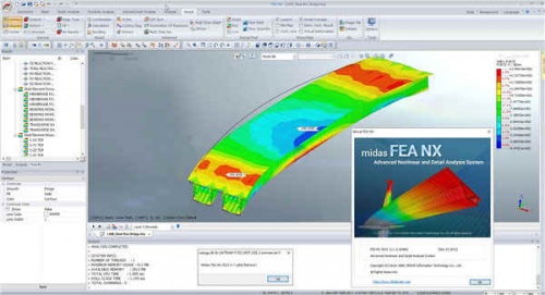 midas fea nx2022迈达斯破解版下载安装_midas fea nx2022迈达斯下载V1.0 运行截图1