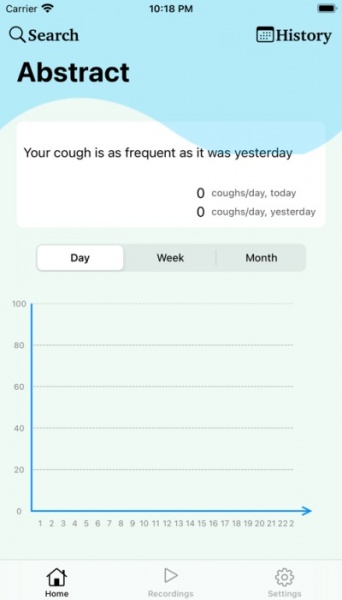 coughrecorder最新手机版下载_coughrecorder最新升级版免费下载v1.0 安卓版 运行截图1