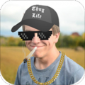 Thug life photo sticker maker加墨镜下载_Thug life photo sticker maker加墨镜免费下载最新版