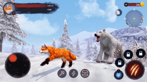 野生狐狸模拟器游戏最新版下载_野生狐狸模拟器免费武器版下载v1.0.2 安卓版 运行截图2