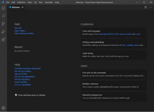 VS编辑器Visual Studio Code_Visual Studio Code下载安装V1.67 运行截图1