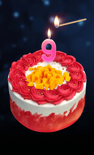 手机里的生日蛋糕中文免费版下载_手机里的生日蛋糕完整版下载v1.09 安卓版 运行截图1