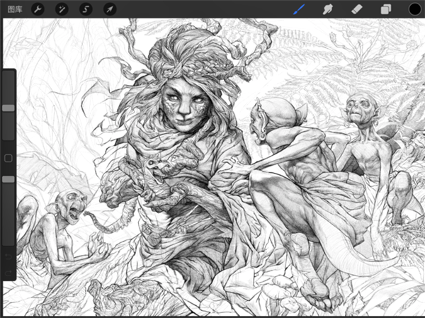 procreate华为平板鸿蒙下载_procreate华为平板鸿蒙中文版最新版 运行截图2