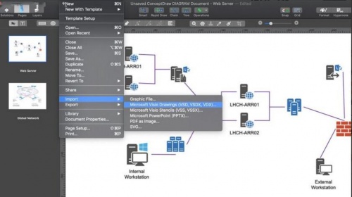 ConceptDraw Diagram图形设计工具破解版下载安装_ConceptDraw Diagram图形设计工具直装版下载V14.1 运行截图1