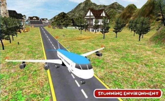喷气式飞机模拟器游戏_喷气式飞机飞行模拟_喷气式飞机模拟手机版 运行截图2
