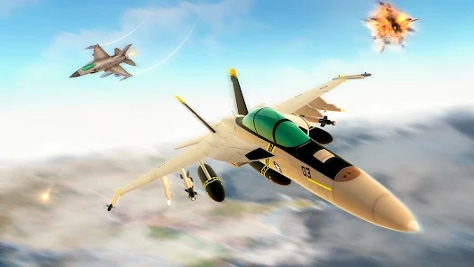 飞机对战游戏最新版下载_飞机对战免费武器版下载v1.9.6 安卓版 运行截图1