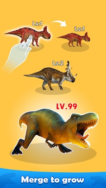 恐龙的进化游戏下载_恐龙岛进化安卓版下载_恐龙的进化游戏官方版 运行截图1
