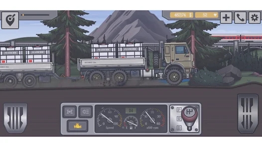 卡车本卡车模拟器手机版最新下载_卡车本卡车模拟器免费武器版下载v4.7 安卓版 运行截图2