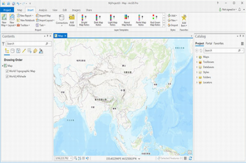 arcgis pro免费版百度网盘下载_arcgis pro免费版(地图系统管理软件) v2.8 中文版下载 运行截图1