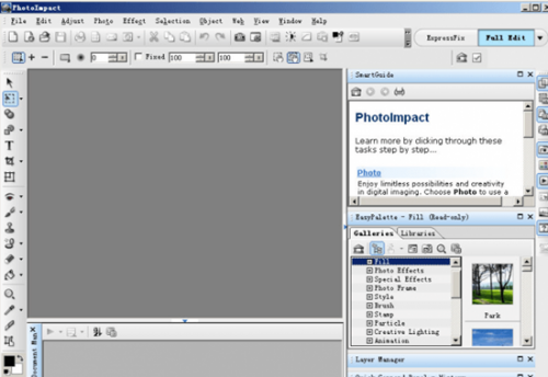 PhotoImpact网页编辑器中文版下载_PhotoImpact网页编辑器V10.0 运行截图1