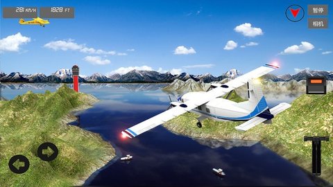模拟飞行驾驶员游戏中文版下载_模拟飞行驾驶员2023最新版下载v300.1.0.3018 安卓版 运行截图3