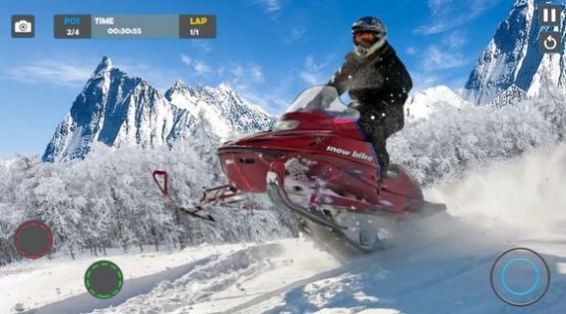 冰上滑雪车比赛游戏下载