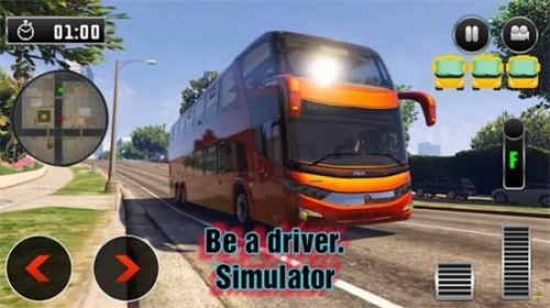 大巴驾驶员模拟器游戏最新版下载_大巴驾驶员模拟器完整版下载v1.0.2 安卓版 运行截图1
