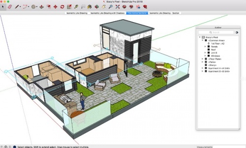 sketchup最顺畅的版本下载_sketchup最顺畅的版本稳定版免费最新版v18.0 运行截图2