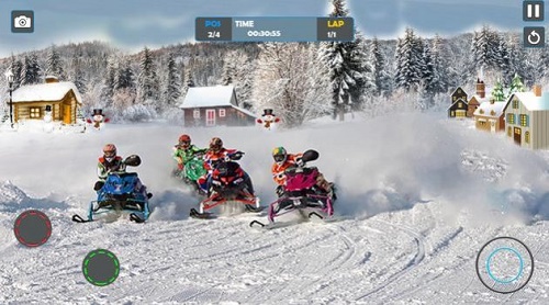 雪橇竞速雪地越野免费内购版下载_雪橇竞速雪地越野免广告版下载v1.3 安卓版 运行截图3