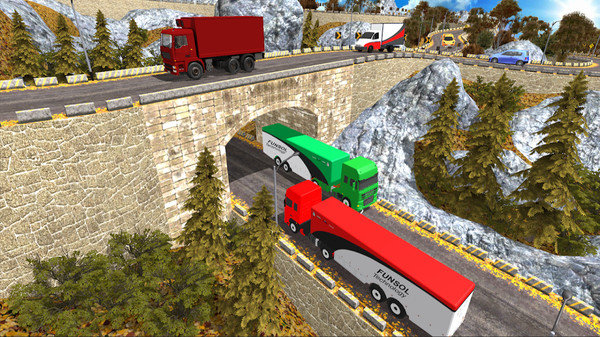 卡车货运驾驶模拟器中文免费版下载_卡车货运驾驶模拟器完整版下载v1.4 安卓版 运行截图1