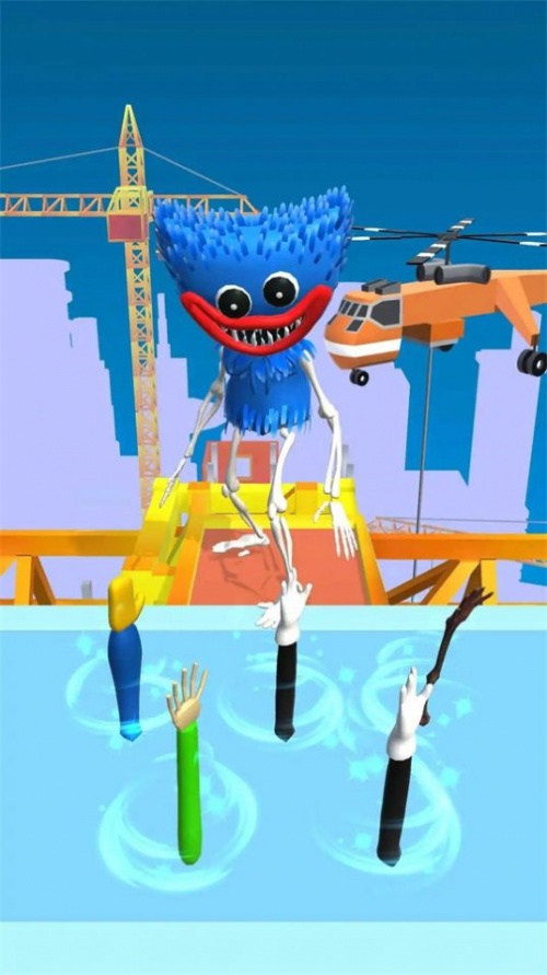 蓝色怪物坠落游戏下载_蓝色怪物坠落最新手机版下载v0.1 安卓版 运行截图2