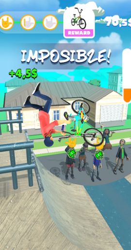 BMX特技大师3D游戏最新版下载_BMX特技大师3D免广告版下载v0.1 安卓版 运行截图2