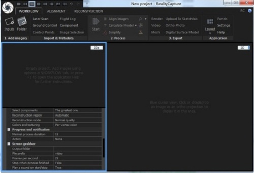RealityCapture 1.2下载_RealityCapture 1.2汉化免费中文软件最新版v1.2.0.17385 运行截图2