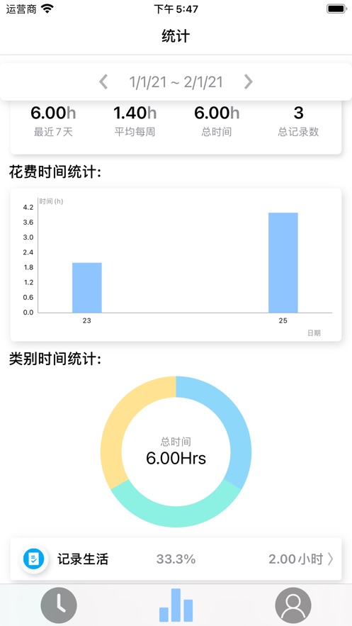 点滴时间app下载_点滴时间最新免费版下载1.0 安卓版 运行截图1