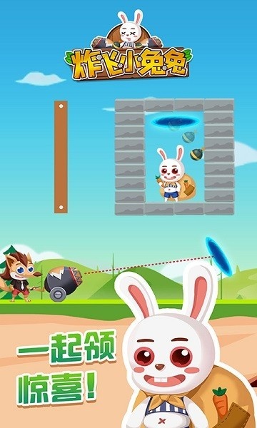 炸飞小兔兔游戏下载_炸飞小兔兔最新版免费下载v1.0 安卓版 运行截图3