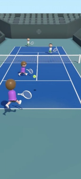 TwinTennis安卓免费解锁版下载_TwinTennis汉化版最新下载v1.0 安卓版 运行截图1