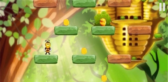 蜜蜂跳跳游戏下载_蜜蜂跳跳安卓手机版下载v1.2 安卓版 运行截图1