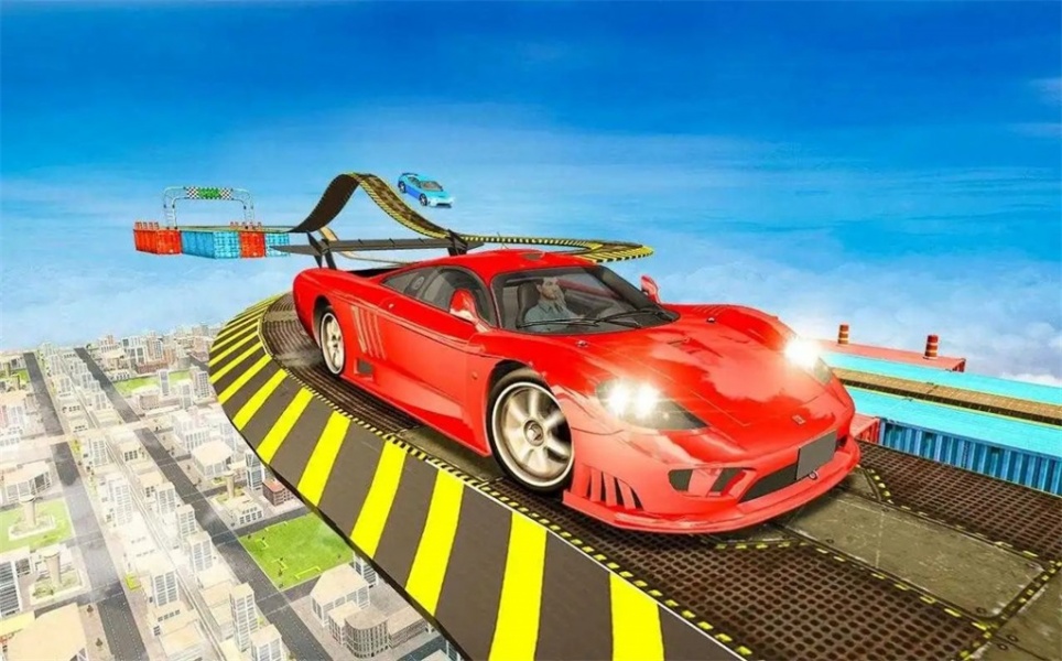 赛道上进行赛车特技游戏最新版下载_赛道上进行赛车特技升级版下载v2.0.48 安卓版 运行截图2