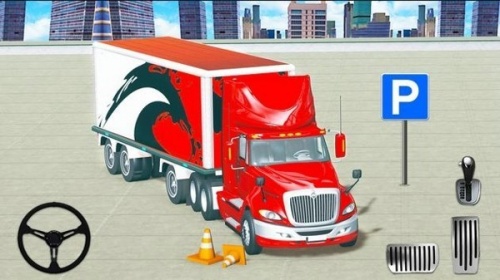 高级卡车停车游戏最新版下载_高级卡车停车完整版下载v0.1 安卓版 运行截图1