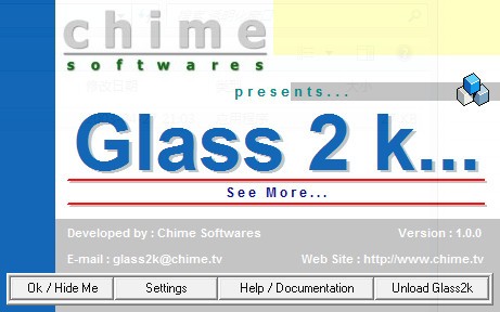上班摸鱼神器Glass2k下载_上班摸鱼神器Glass2k电脑版绿色最新版v0.09 运行截图1