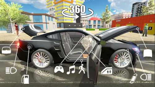 汽车模拟器2023游戏最新版下载_汽车模拟器2023免费武器版下载v1.0.0 安卓版 运行截图3