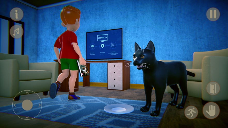 虚拟可怕的猫模拟器3D