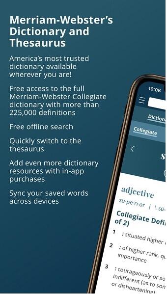 韦氏词典app官方免费下载_韦氏词典app客户端安卓版下载安装V5.3.3 运行截图2