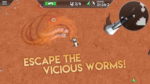 沙漠蠕虫游戏免费版下载_沙漠蠕虫最新版下载v1.14 安卓版 运行截图1