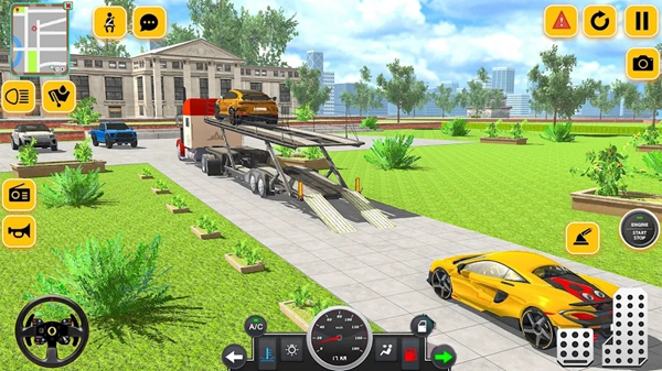 拖车卡车汽车运输游戏下载_拖车卡车汽车运输最新手机版下载v1.2 安卓版 运行截图2