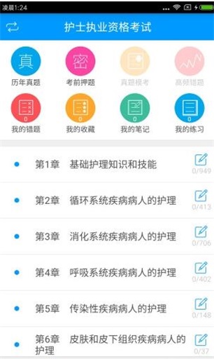 执业护士备考宝典app下载_执业护士备考宝典app手机版下载v2.0.1 安卓版 运行截图1