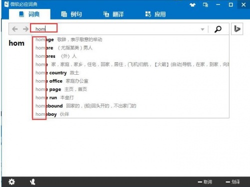 必应词典电脑版官网下载_必应词典最新免费版 运行截图2