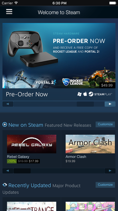 steam3.6.5手机版下载_steam3.6.5手机版下载v3.0最新版 运行截图1