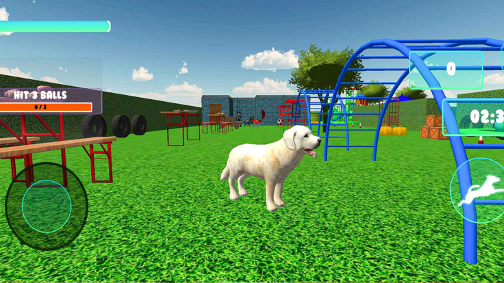 虚拟小狗宠物狗护理3d游戏下载_虚拟家庭宠物狗3D游戏下载_虚拟家庭宠物狗3D手机版下载 运行截图3