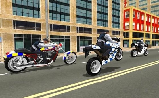 超级特技警察自行车模拟器3D安卓版下载_超级特技警察自行车模拟器3D游戏下载 运行截图3