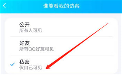QQ空间隐藏访客的方法步骤_QQ空间怎么隐藏访客[多图]