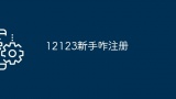 12123新手咋注册