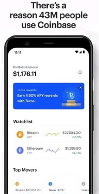 coinbasewallet钱包app下载安装_Coinbase Wallet钱包安卓版最新下载v28.32.4 中文版