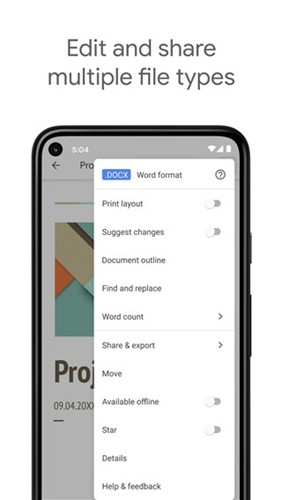 google文档app安卓版下载_谷歌文档app下载 v1.24.492.01.90最新版 运行截图5