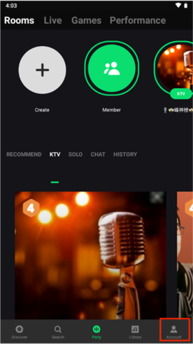 joox app怎么设置中文图片1